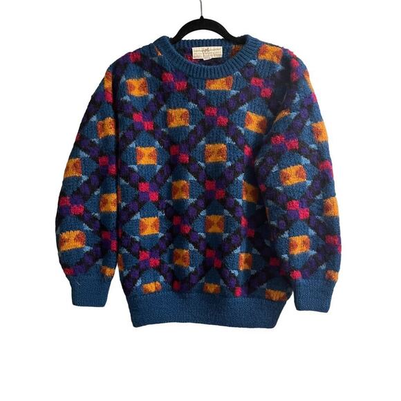 Peruvian Connection Sweaters - Peruvian Connection Vintage Alpaca Wool Sweater Sz L